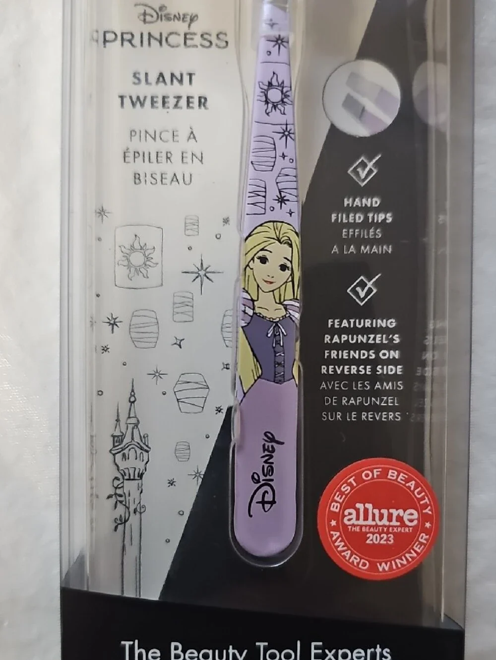 Disney's Rapunzel Slant Tweezer Tweezerman New